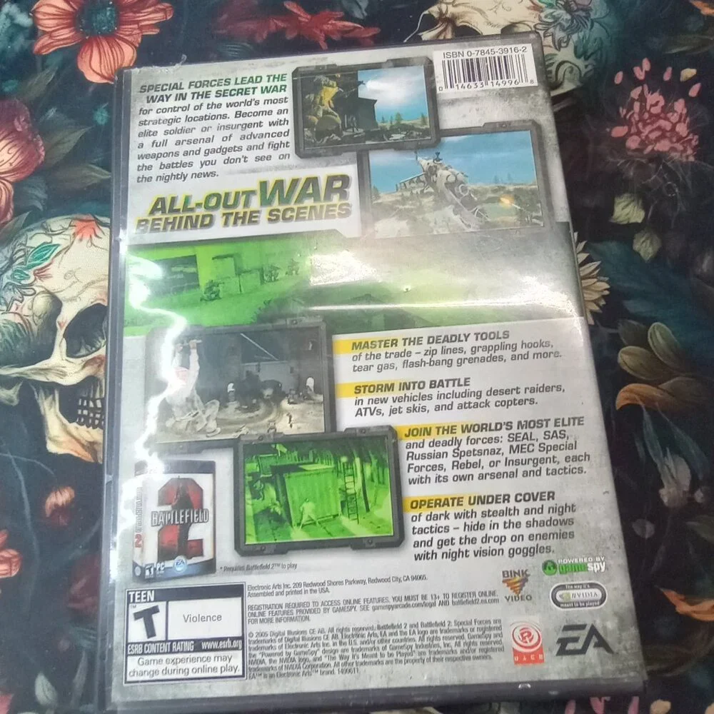 Battlefield 2 Special Forces PC Game Classic Expansion Pack Retro Gaming!